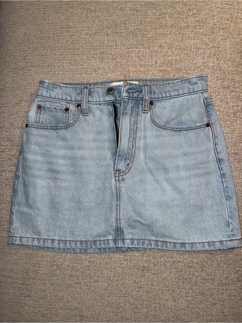 Abercrombie denim mini skirt